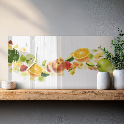 Horizontale Uhr Fruchtmischung