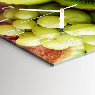 Horizontale Uhr Obst
