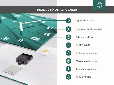 Horizontale Uhr Saftige Früchte