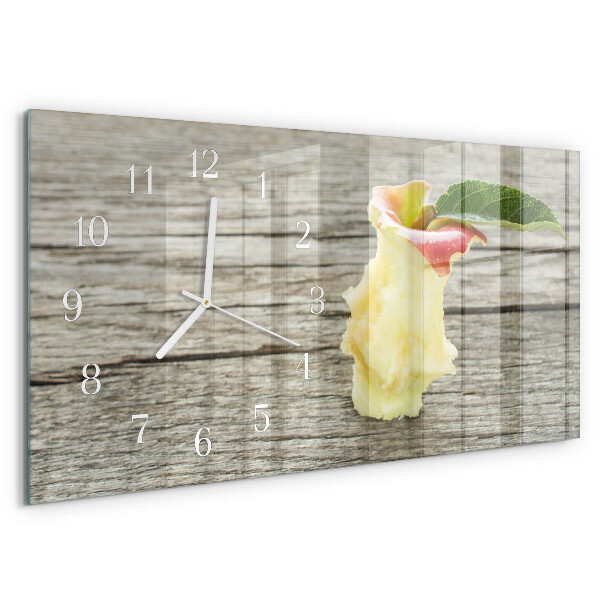 Horizontale Uhr Apple-Kern