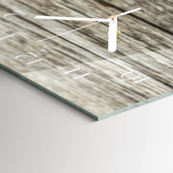 Horizontale Uhr Apple-Kern