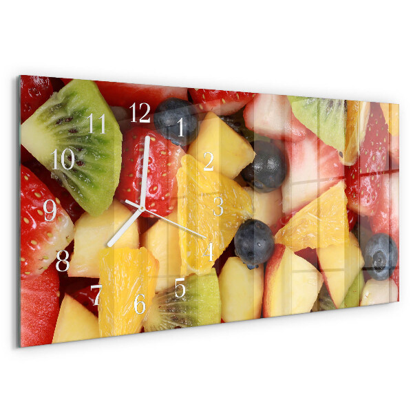 Horizontale Uhr Obstsalat
