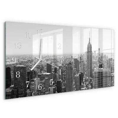 Horizontale Uhr New York
