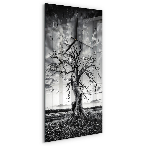 Vertikale Uhr Baum