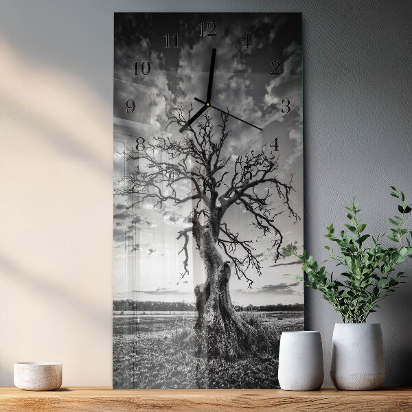 Vertikale Uhr Baum