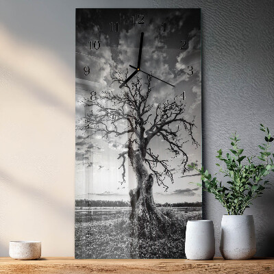 Vertikale Uhr Baum