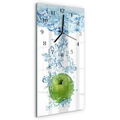 Vertikale Uhr Apfelwasser