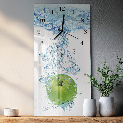Vertikale Uhr Apfelwasser