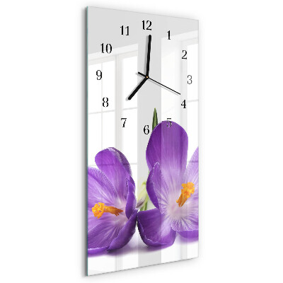 Vertikale Uhr Blume
