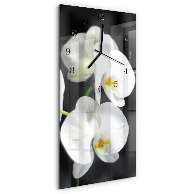 Vertikale Uhr Orchidee