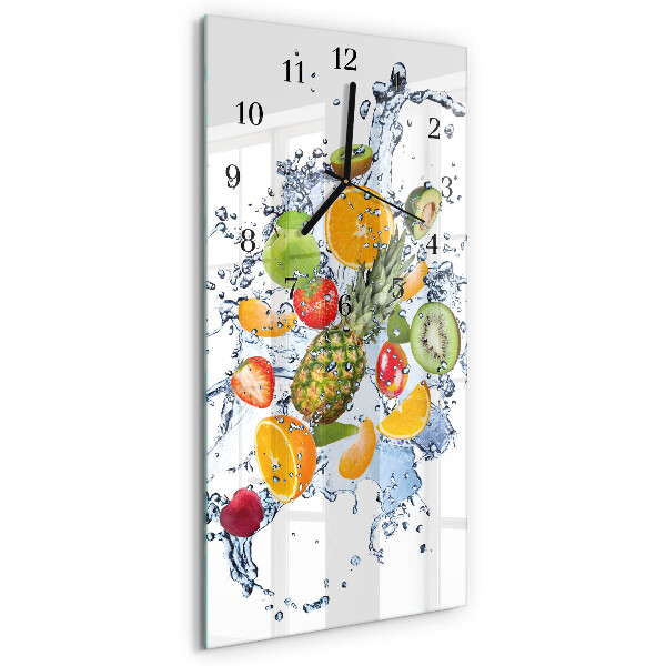 Vertikale Uhr Obst