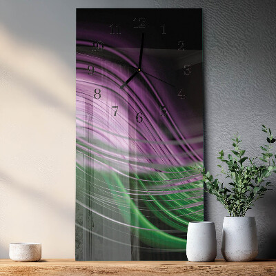 Vertikale Uhr Abstrakte Kunst