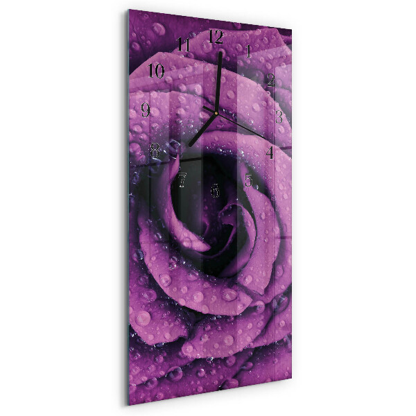 Vertikale Uhr Rose