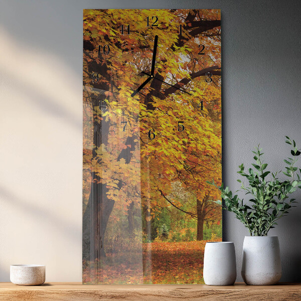 Vertikale Uhr Baum