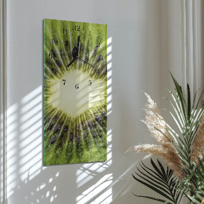 Vertikale Uhr Kiwi