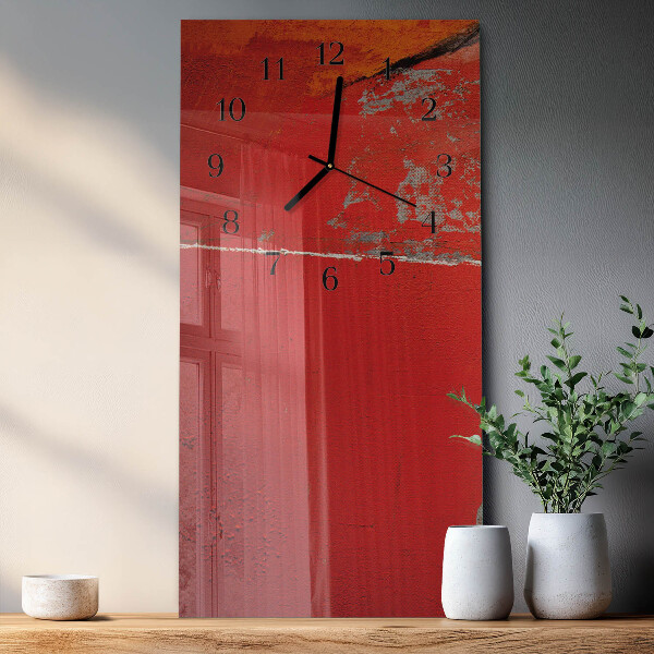 Vertikale Uhr Wand