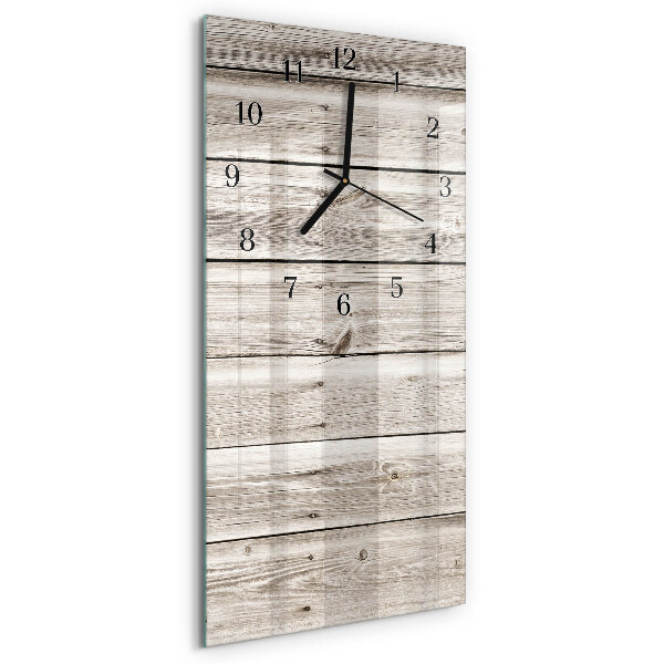 Vertikale Uhr Holzleisten