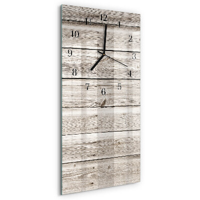 Vertikale Uhr Holzleisten