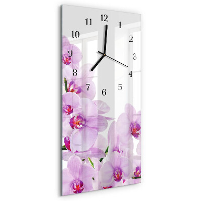 Vertikale Uhr Orchideen
