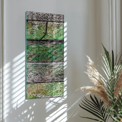 Vertikale Uhr Holzbretter