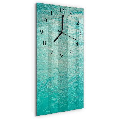Vertikale Uhr Wasser