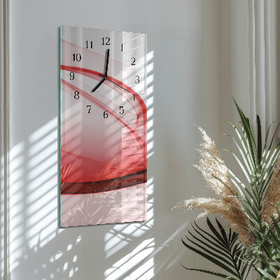 Vertikale Uhr Abstrakte Linien