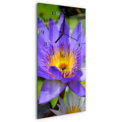 Vertikale Uhr Blume