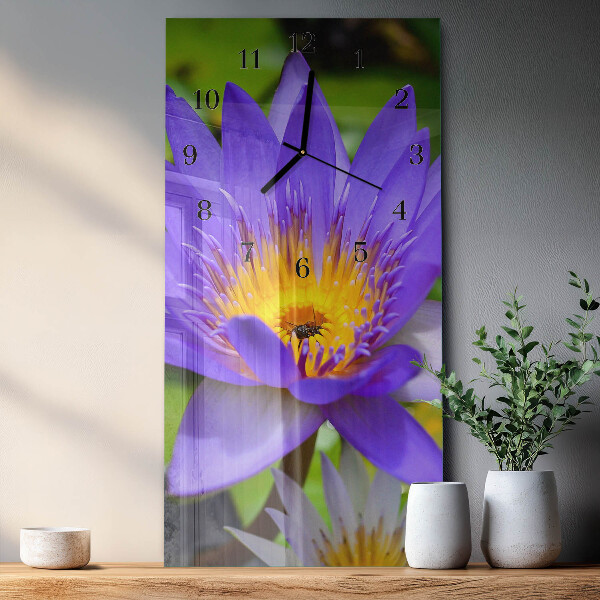 Vertikale Uhr Blume