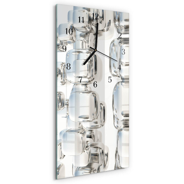 Vertikale Uhr 3D-Würfel