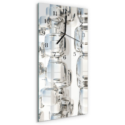 Vertikale Uhr 3D-Würfel