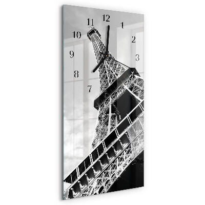 Vertikale Uhr Eiffelturm