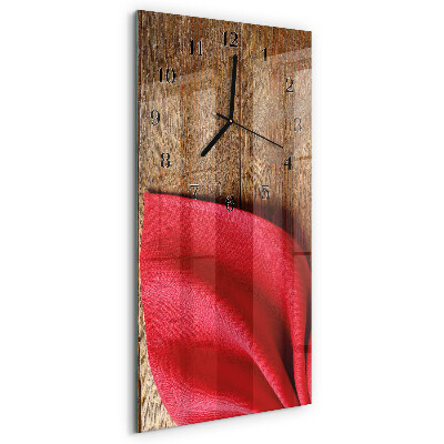 Vertikale Uhr Serviette