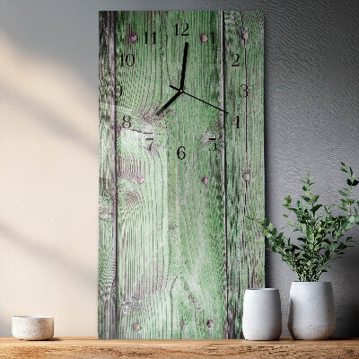 Vertikale Uhr Holzbrett