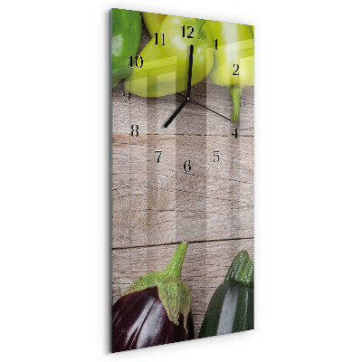 Vertikale Uhr Gemüsetisch