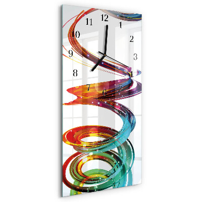 Vertikale Uhr Spiral