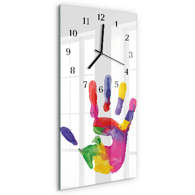 Vertikale Uhr Hand