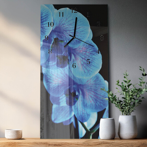 Vertikale Uhr Blume