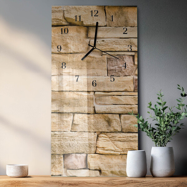Vertikale Uhr Wand