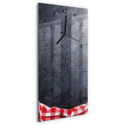 Vertikale Uhr Marmortisch
