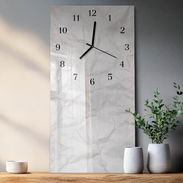 Vertikale Uhr Papier