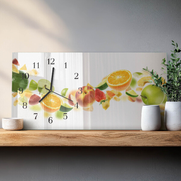 Horizontale Uhr Fruchtmischung