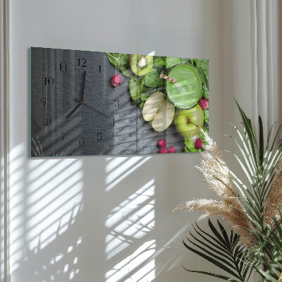 Horizontale Uhr Frucht-Smoothie
