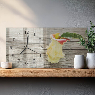 Horizontale Uhr Apple-Kern