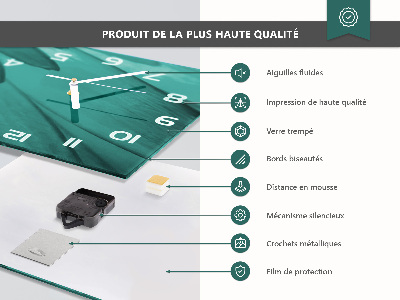 Horizontale Uhr Beeren