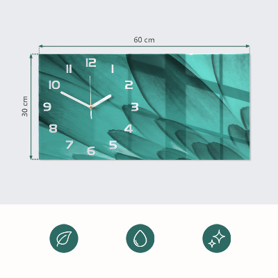 Horizontale Uhr Paris am Abend
