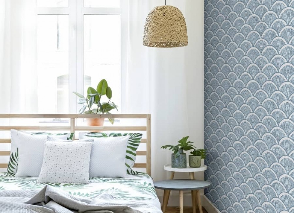 Schlafzimmer im skandinavischen Stil