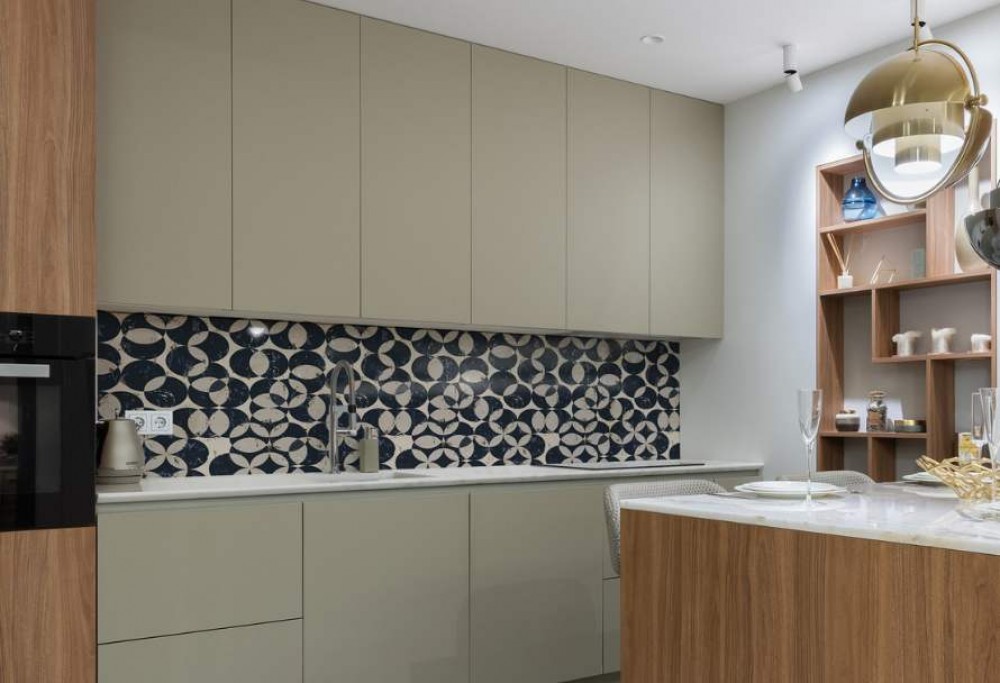 Glasscheibe für die Küche