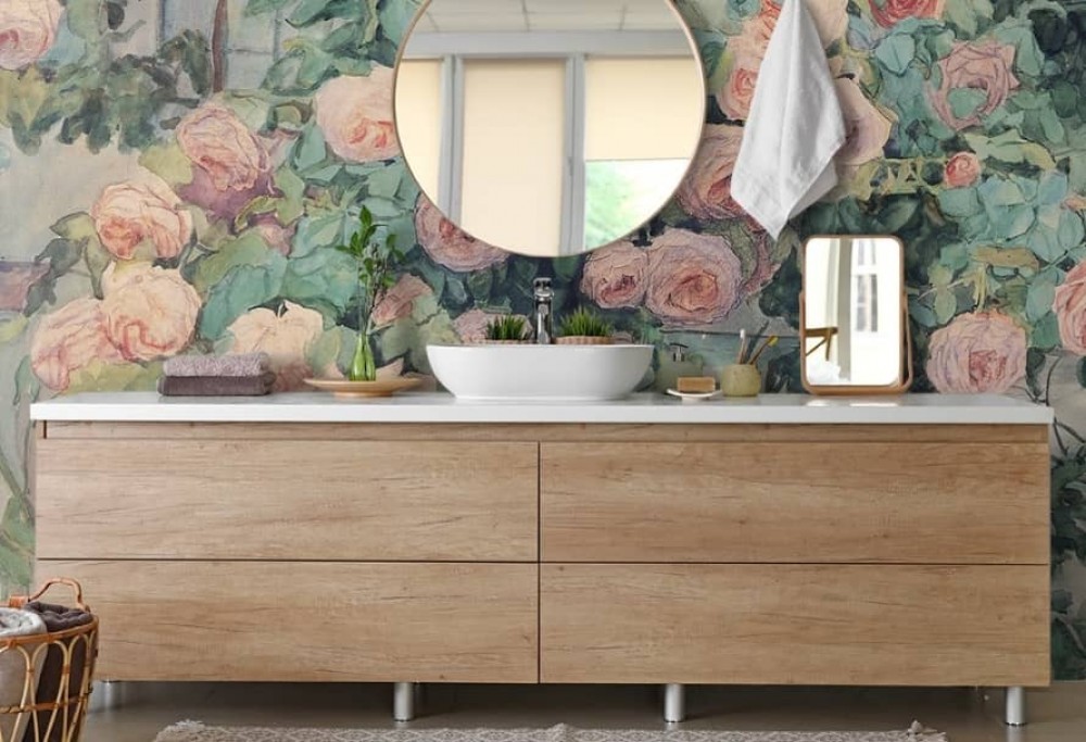 wie man ein Badezimmer arrangiert