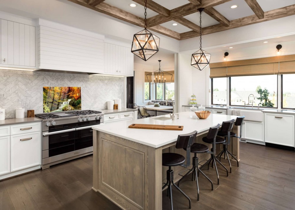 Glasscheiben für die Küche