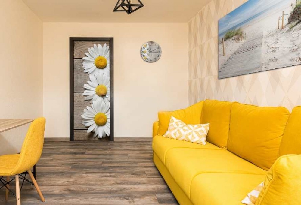 Wohnzimmer im minimalistischen Stil